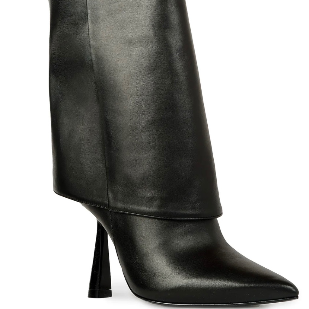 Nwt And Box Black Suede Studio Ankle Boot